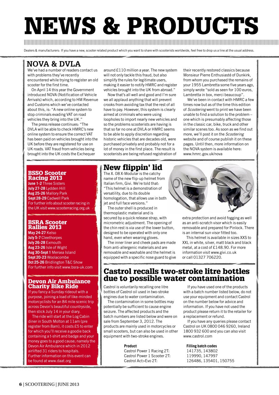 Scootering Preview Pages