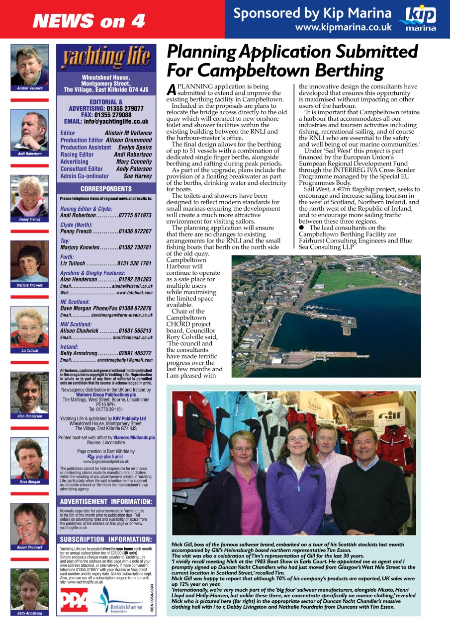 Yachting Life Preview Pages