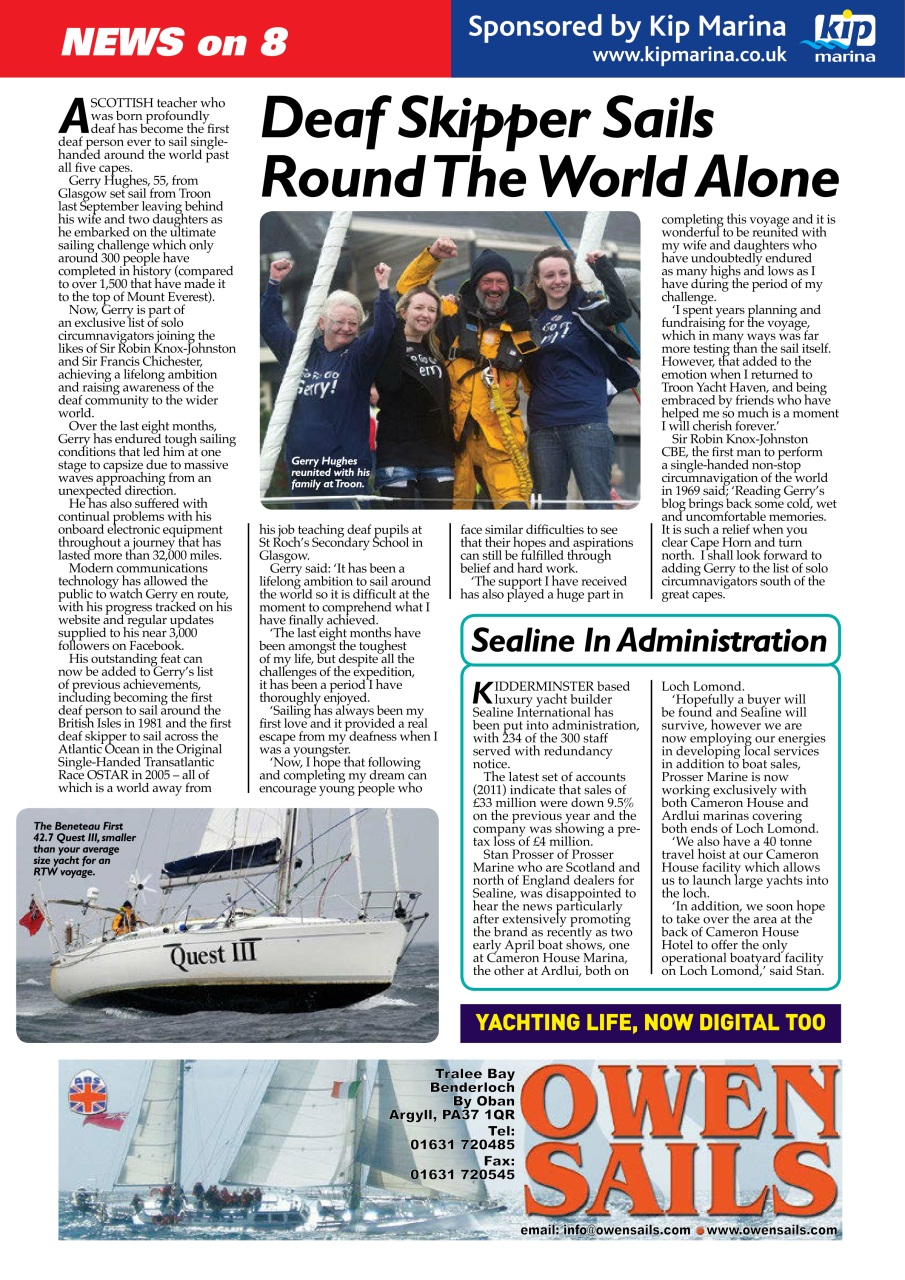 Yachting Life Preview Pages