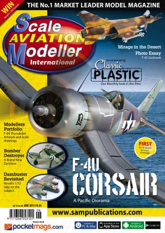 Scale Aviation and Military Modeller International (A) issue SAMI Vol 19 Iss 6 June 2013