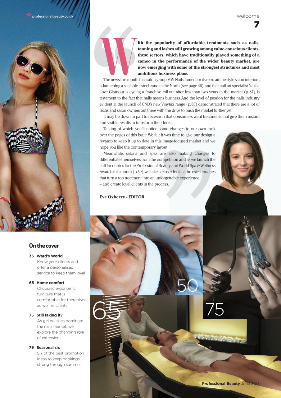 Professional Beauty Preview Pages