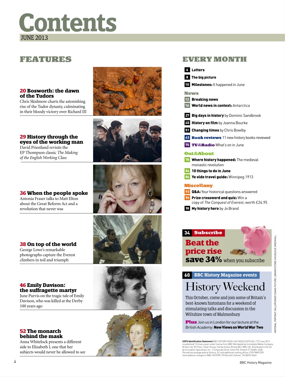 History Extra Magazine Preview Pages