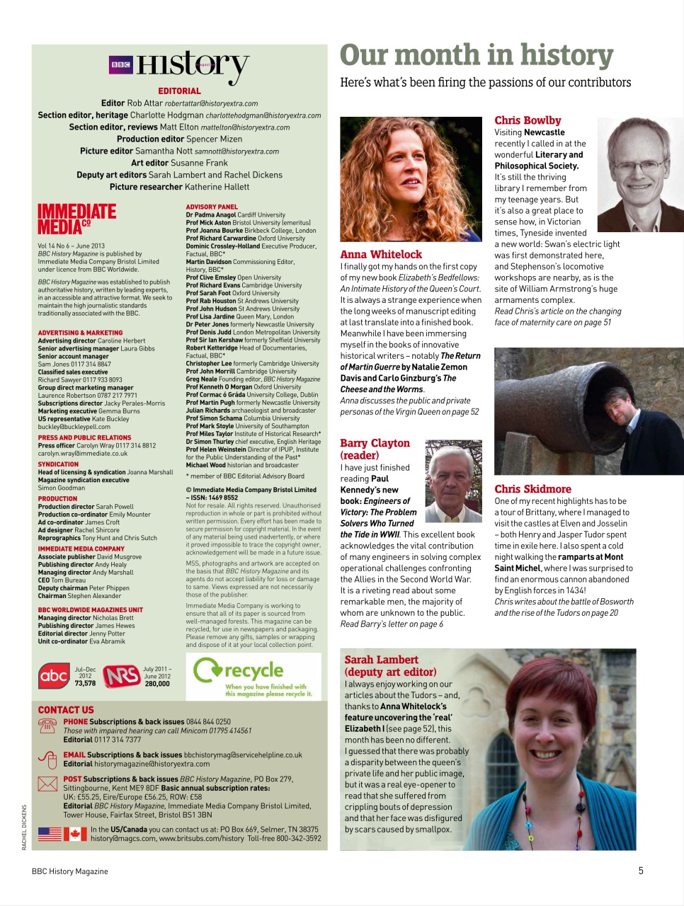 History Extra Magazine Preview Pages