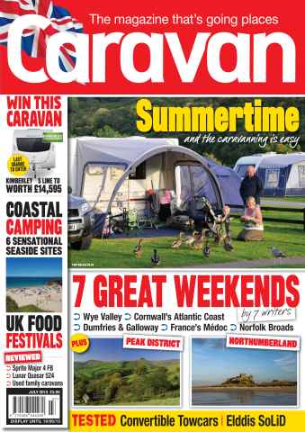 Caravan Magazine issue Great weekends away | July 2013 | Caravan Magazine