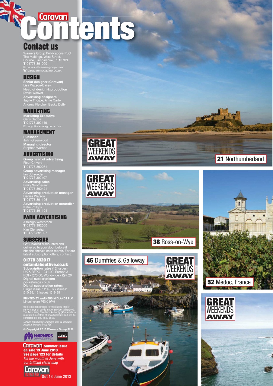 Caravan Magazine Preview Pages