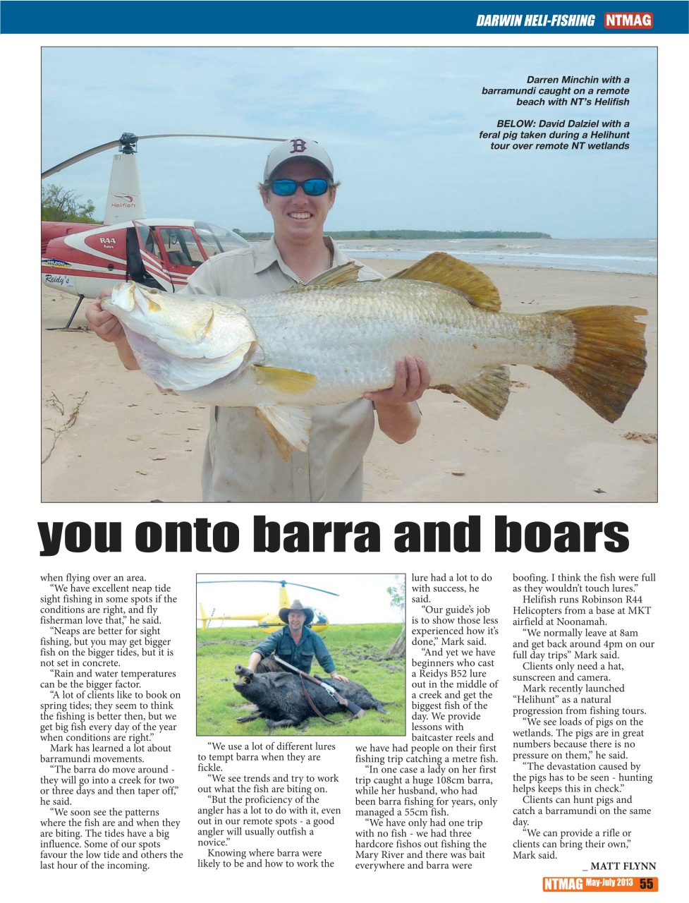 North Australian Fishing and Outdoors Magazine Preview Pages