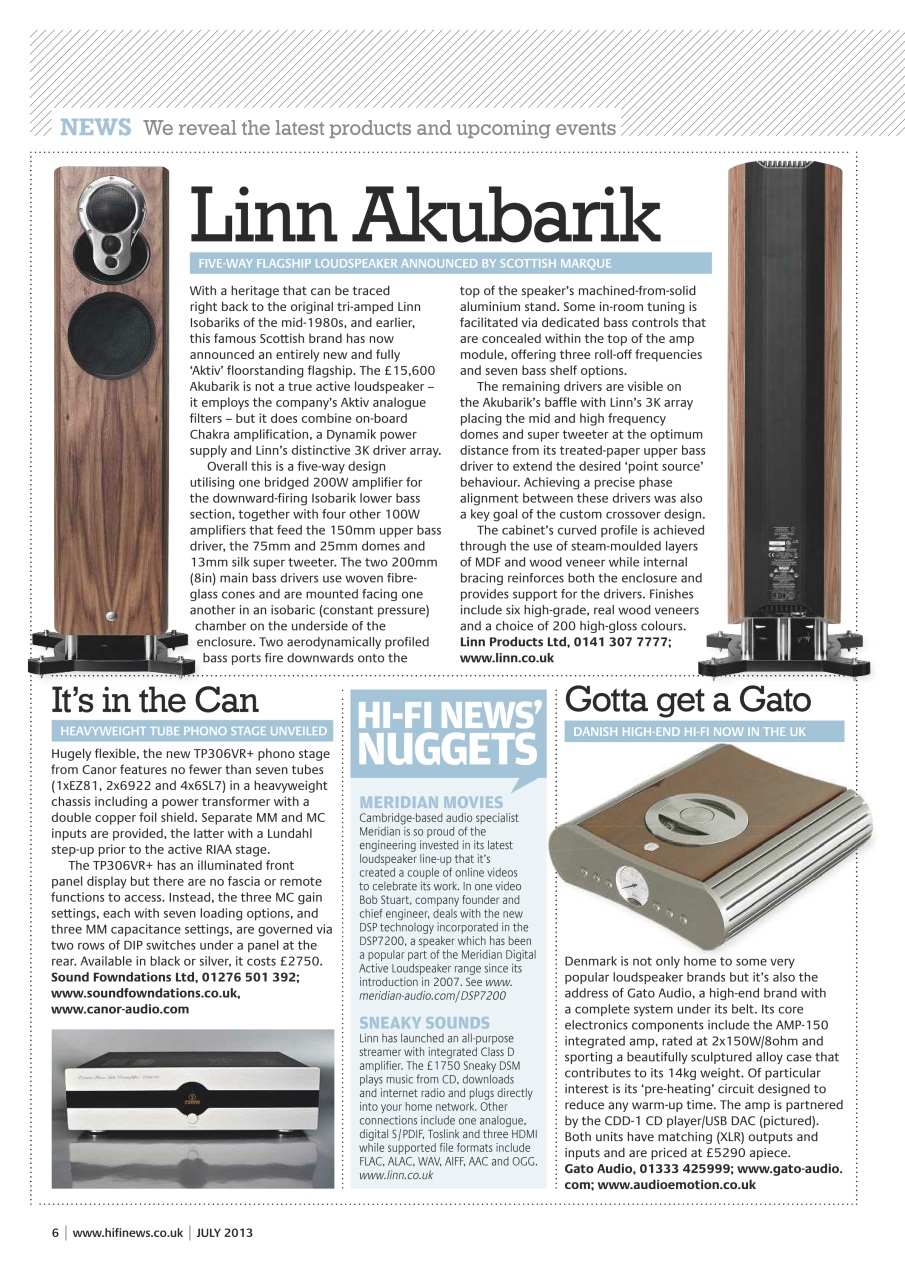 Hi-Fi News Preview Pages