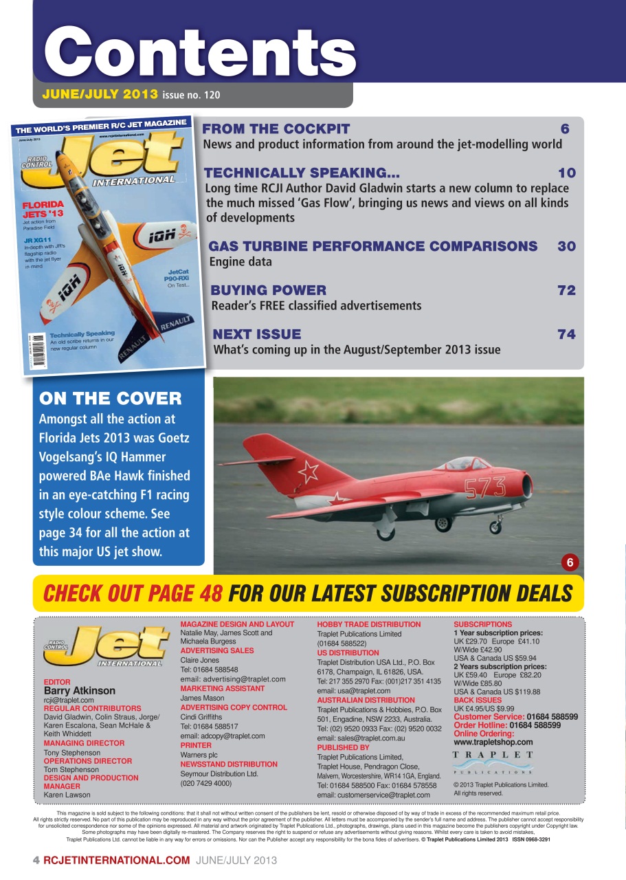 RC Jet International Preview Pages