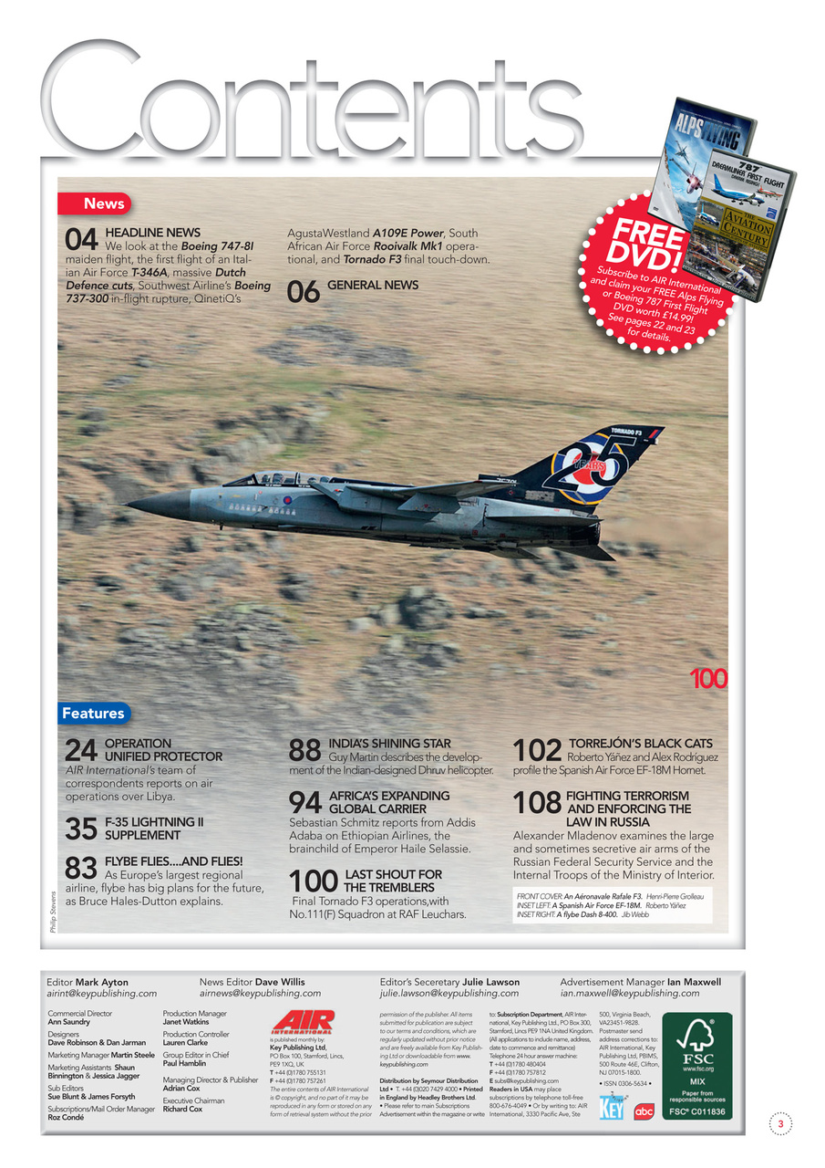 AIR International Preview Pages
