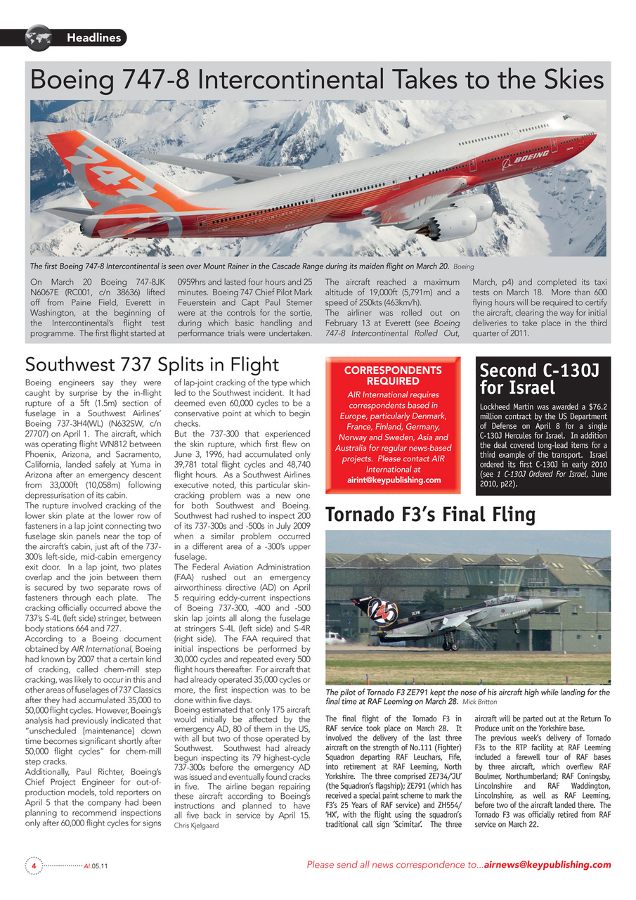 AIR International Preview Pages