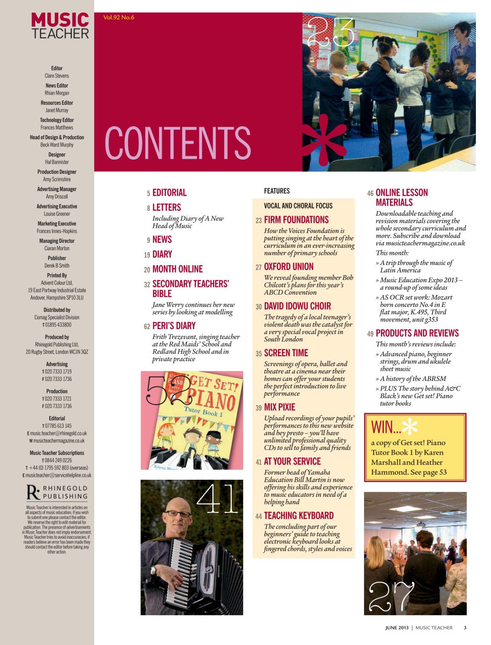 Music Teacher Preview Pages