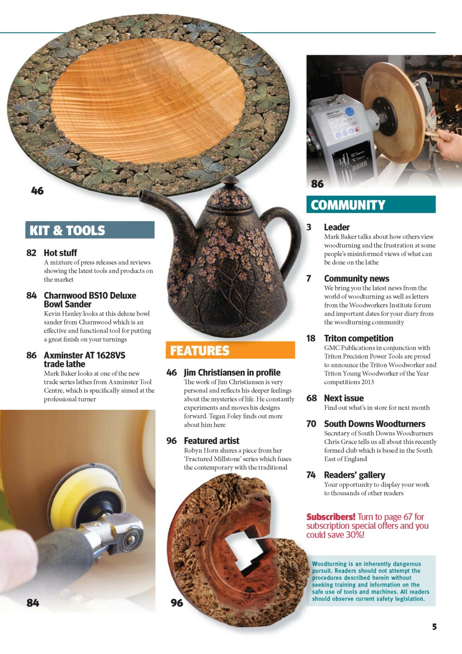 Woodturning Preview Pages