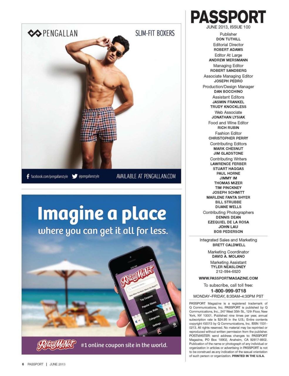 Passport Preview Pages