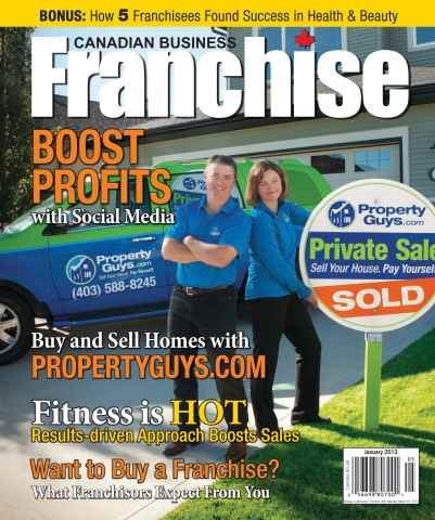 Canadian Business Franchise issue January 2013