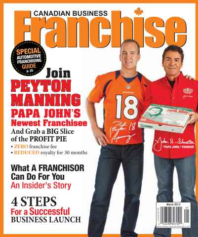 Canadian Business Franchise issue March 2013
