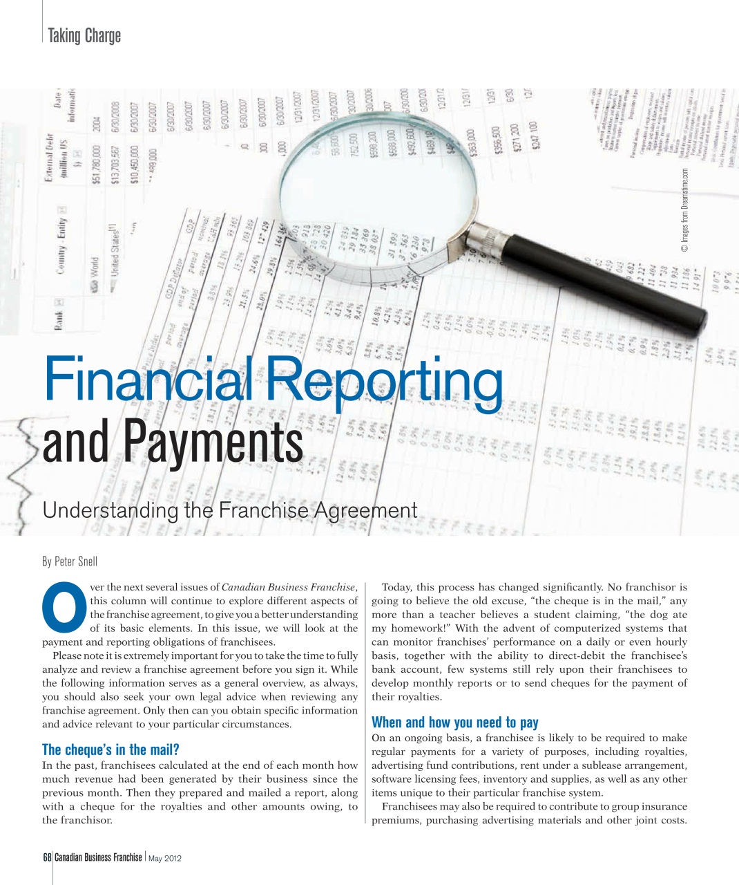 Canadian Business Franchise Preview Pages