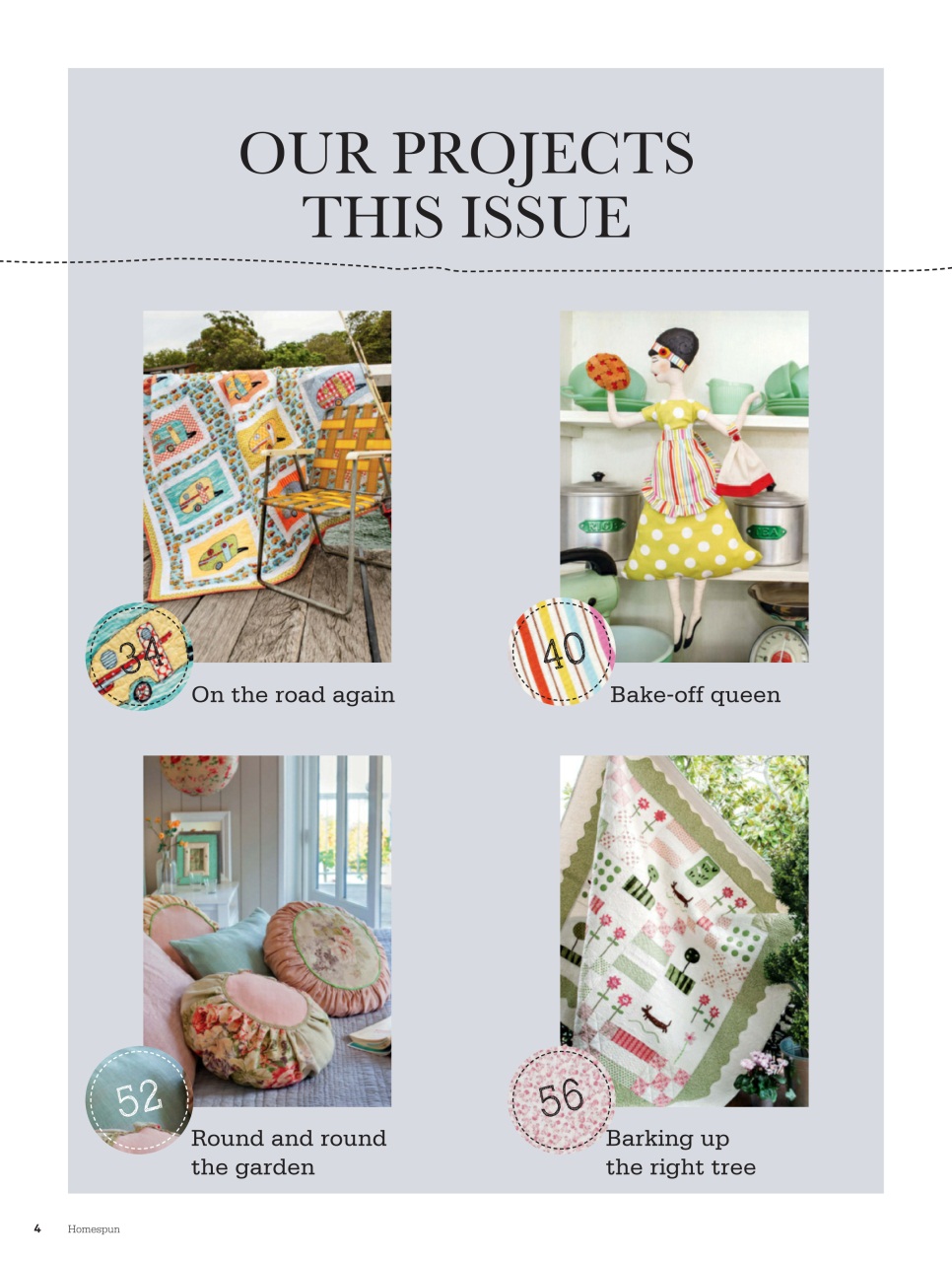 Homespun Preview Pages