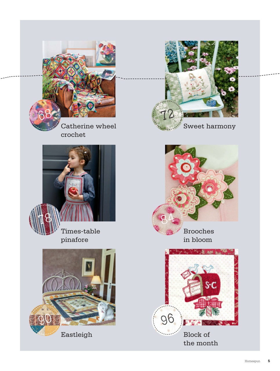 Homespun Preview Pages