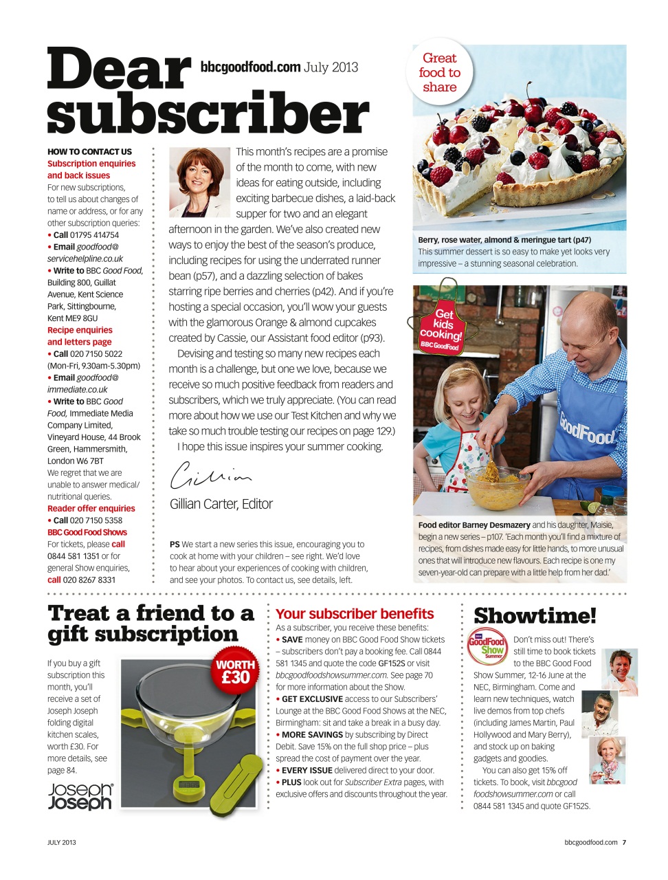 Good Food Magazine Preview Pages