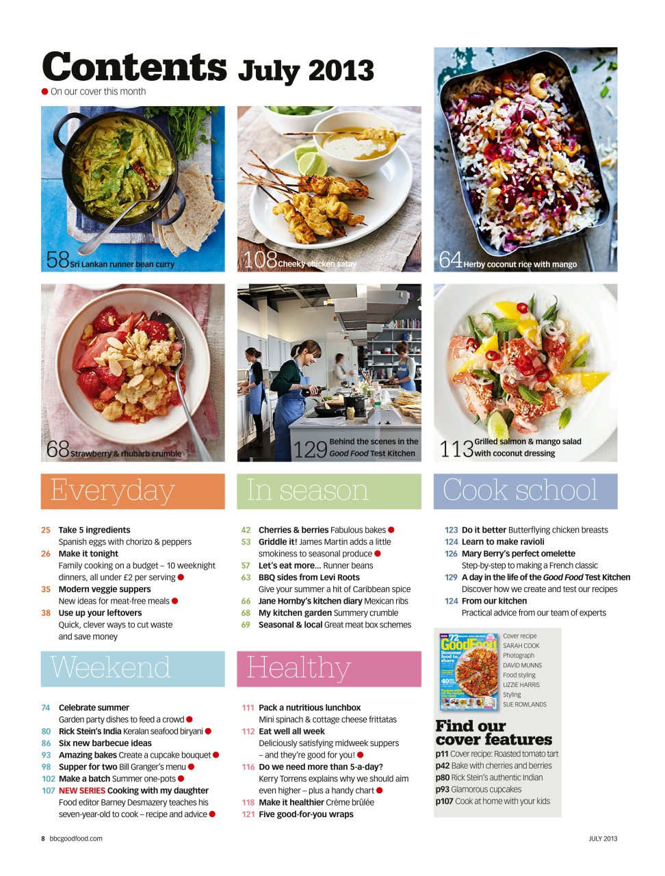 Good Food Magazine Preview Pages