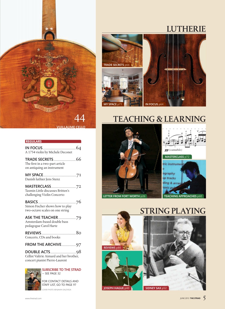 The Strad Preview Pages