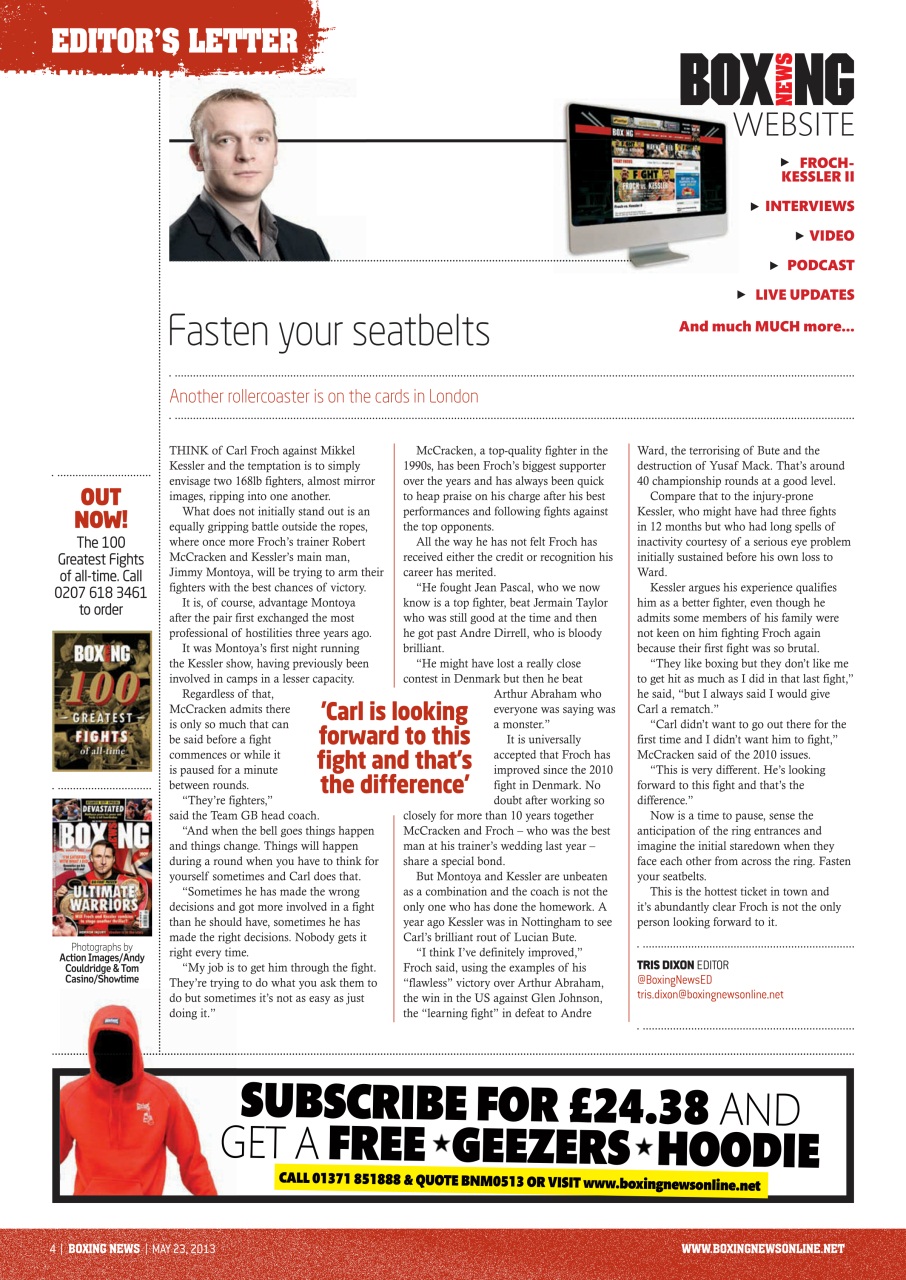 Boxing News Preview Pages