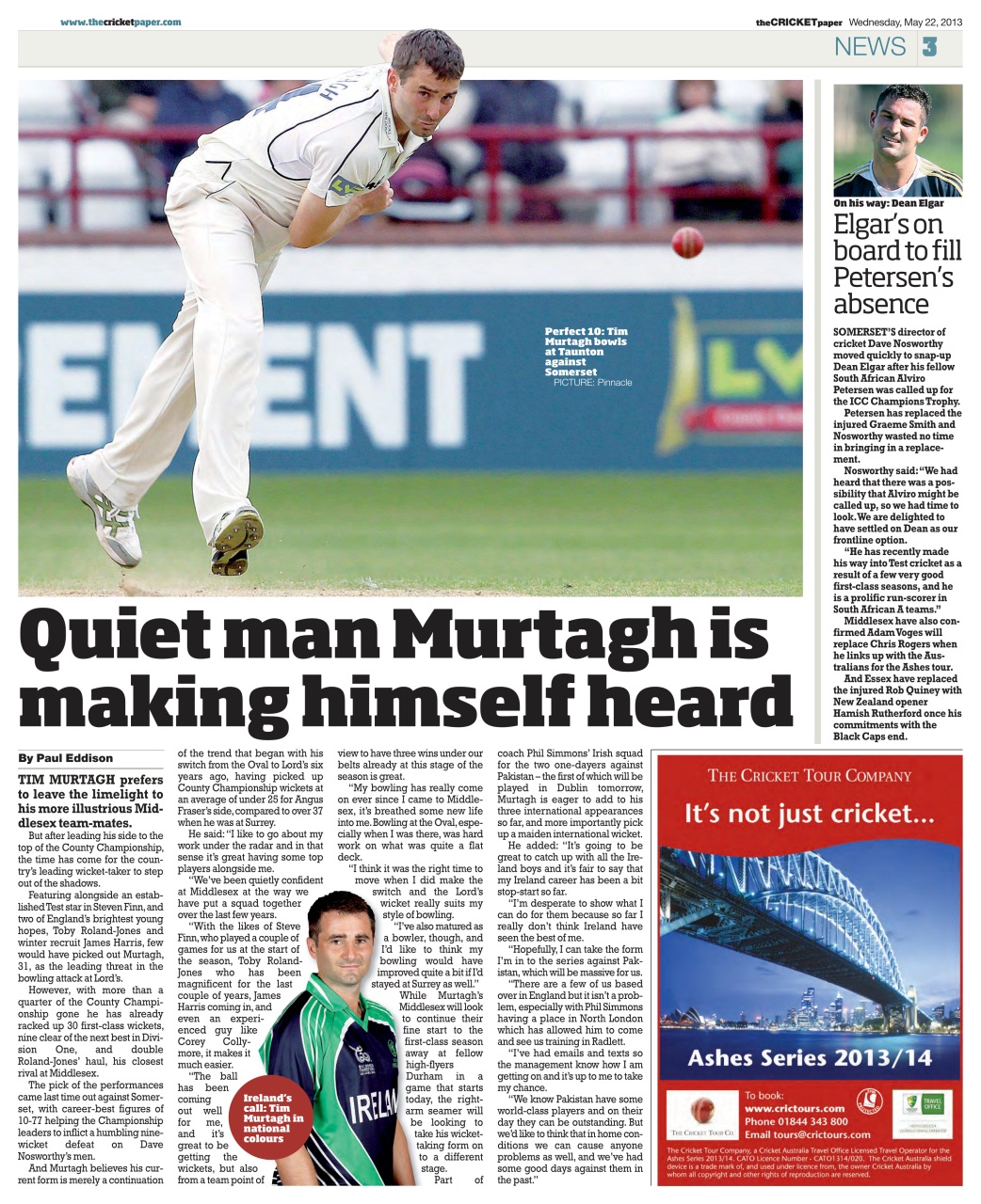 The Cricket Paper Preview Pages