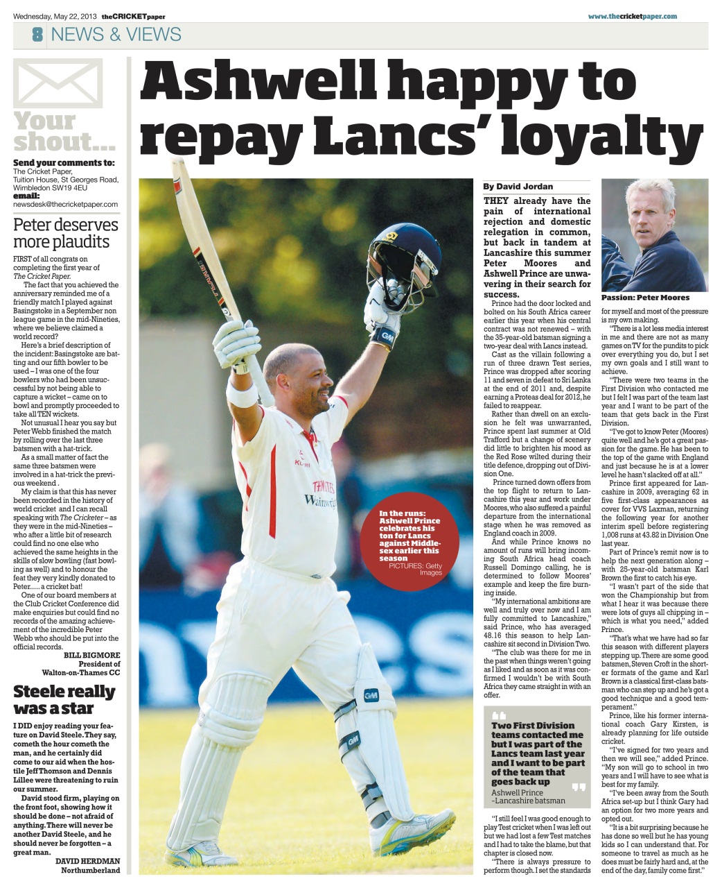 The Cricket Paper Preview Pages