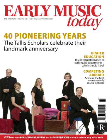 Early Music Today issue June_August 2013