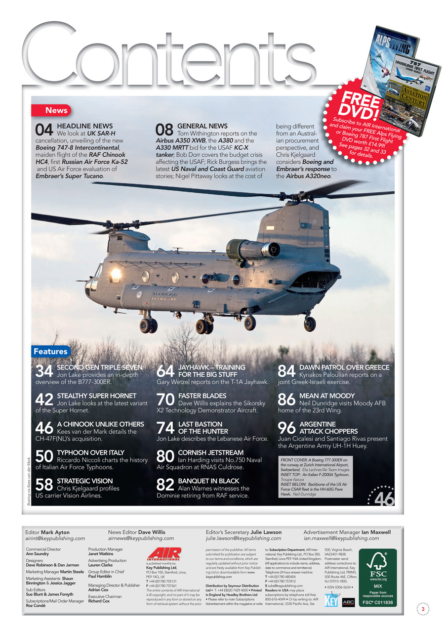 AIR International Preview Pages