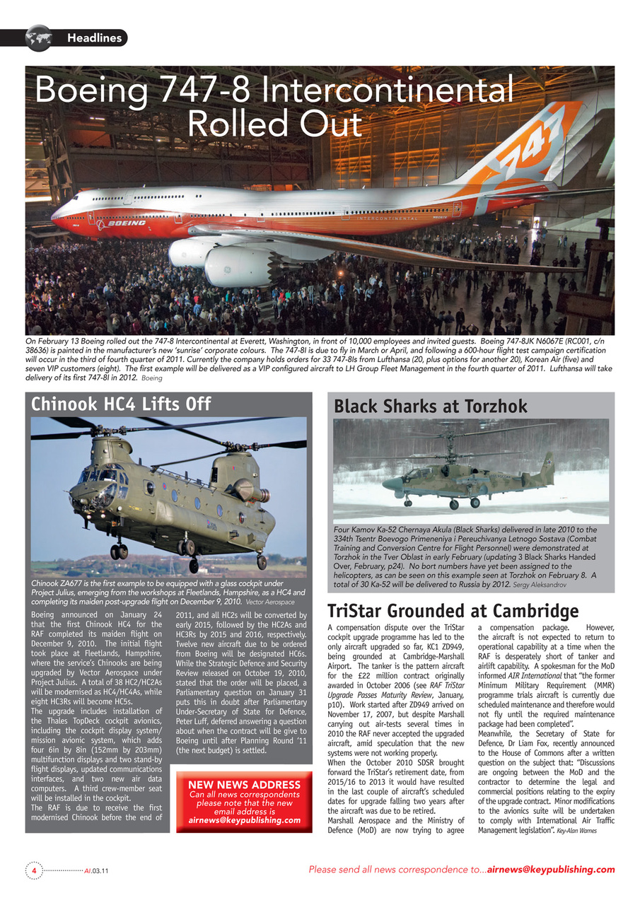 AIR International Preview Pages