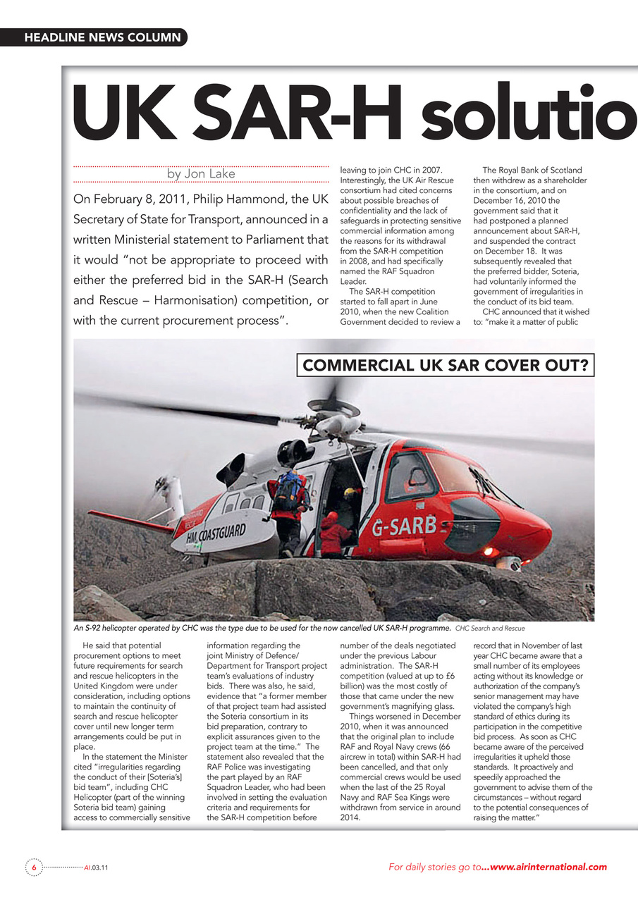 AIR International Preview Pages