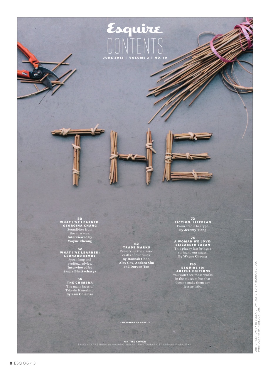 Esquire Singapore Preview Pages