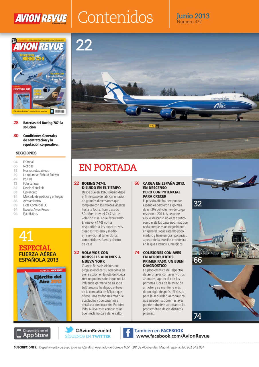 Avion Revue Internacional Preview Pages