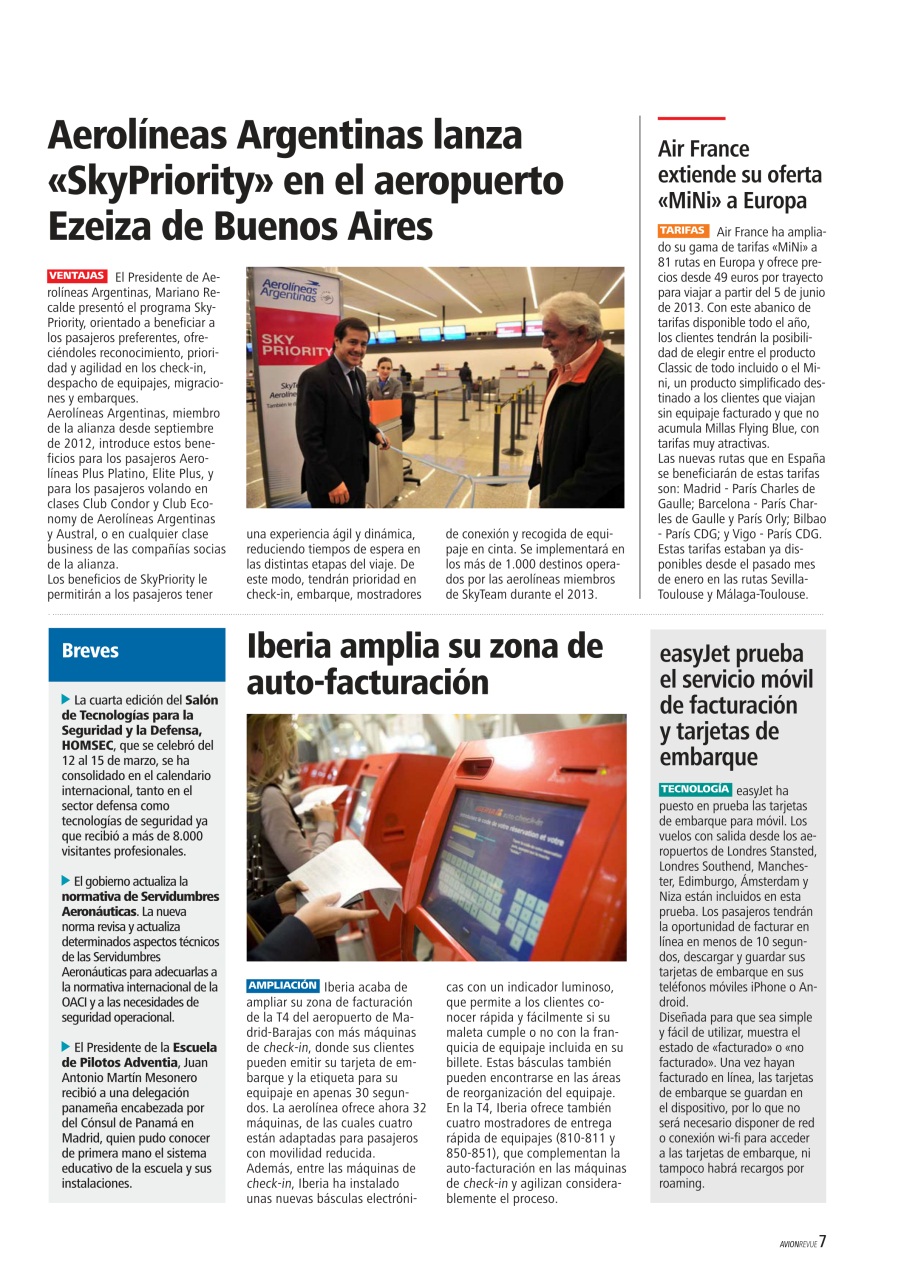 Avion Revue Internacional Preview Pages