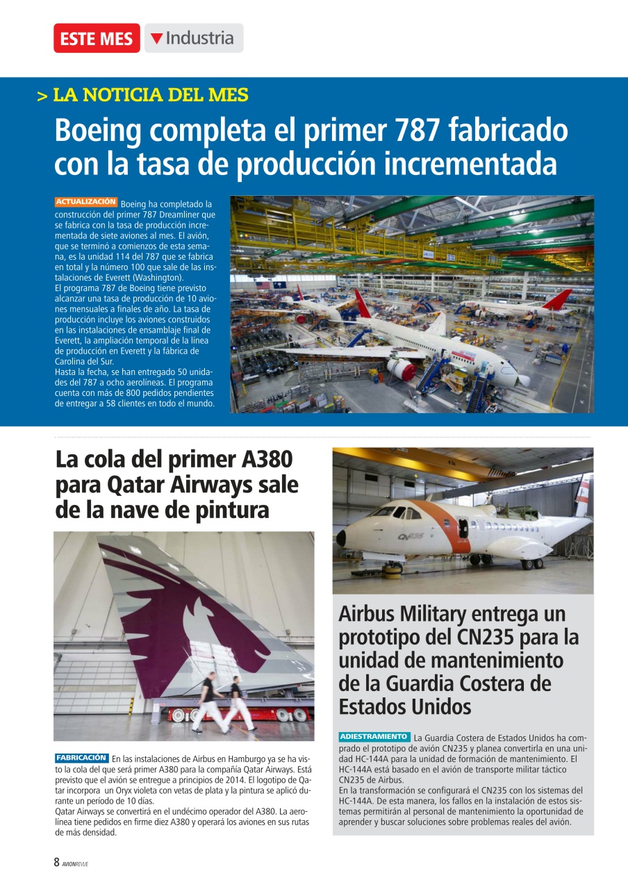 Avion Revue Internacional Preview Pages