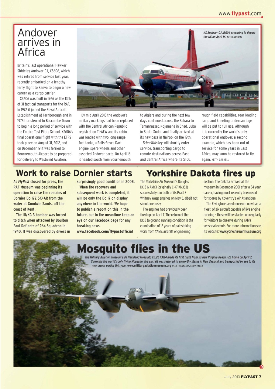 FlyPast Preview Pages