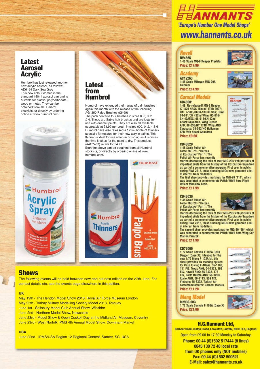 Model Airplane International Preview Pages