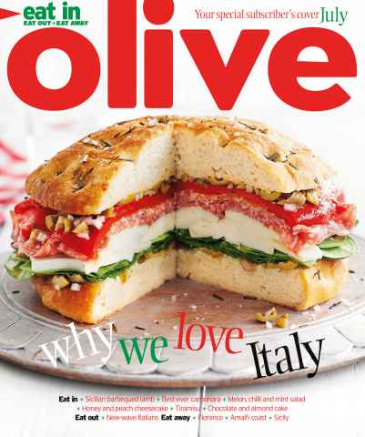 Olive Magazine issue July 2013