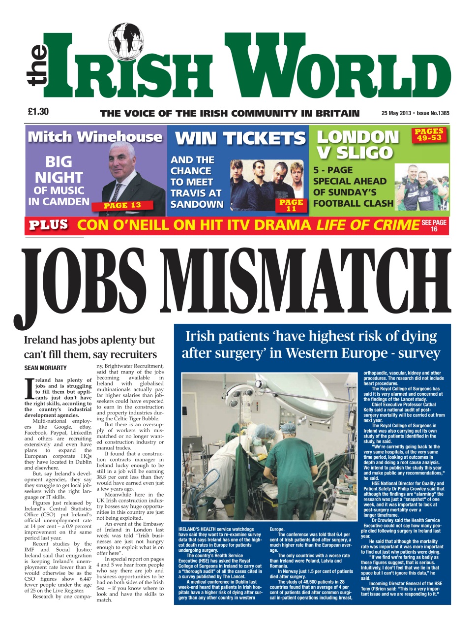 Irish World Preview Pages