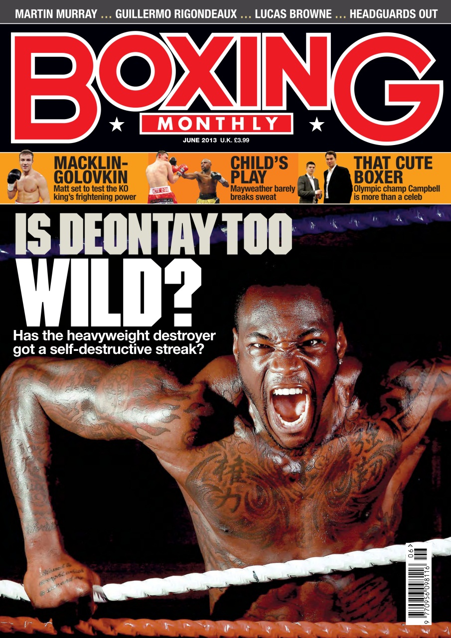 Boxing Monthly Preview Pages