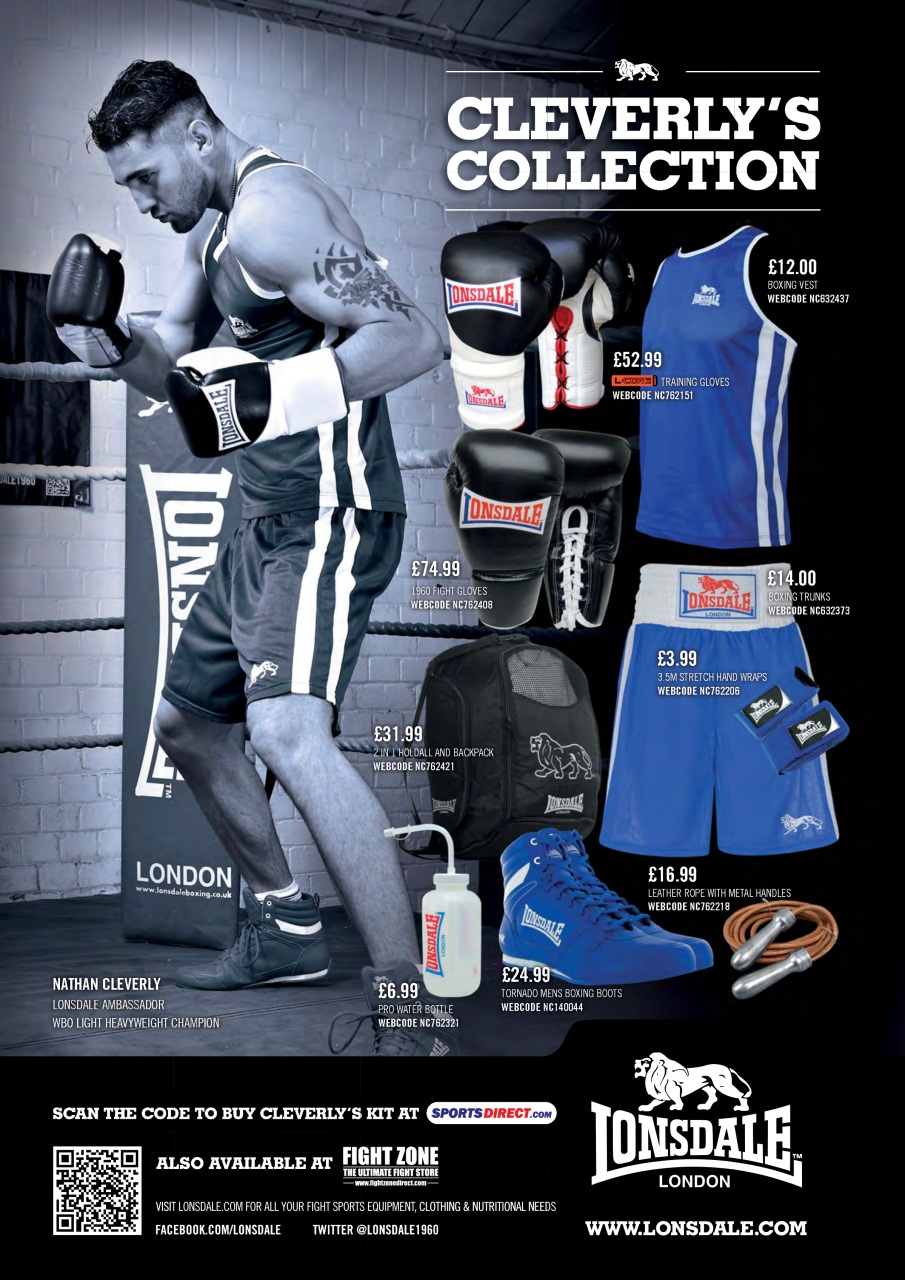 Boxing Monthly Preview Pages