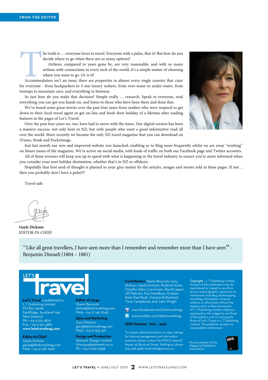 Let’s Travel Preview Pages