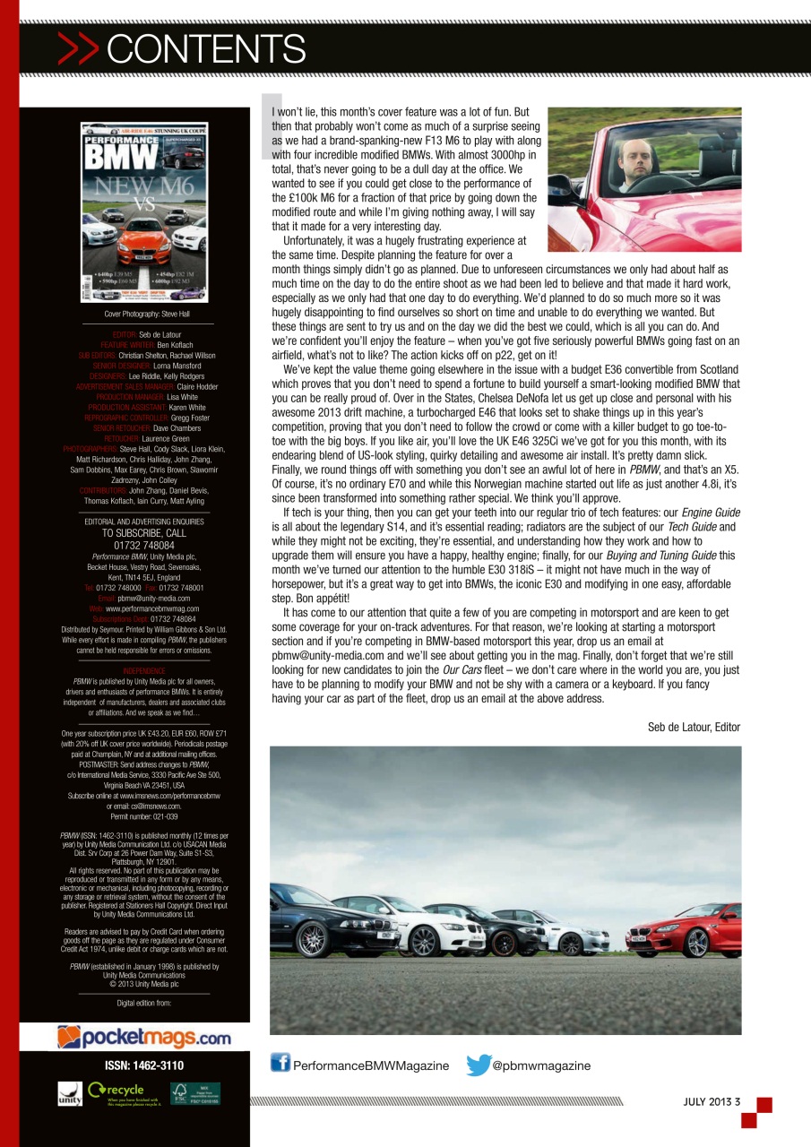 Performance BMW Preview Pages