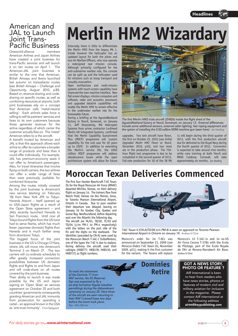 AIR International Preview Pages