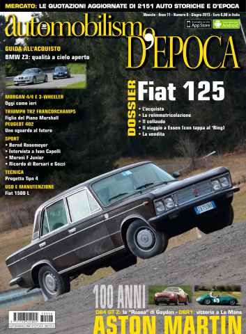 Automobilismo d'Epoca issue Automobilismo d'Epoca 6 2013