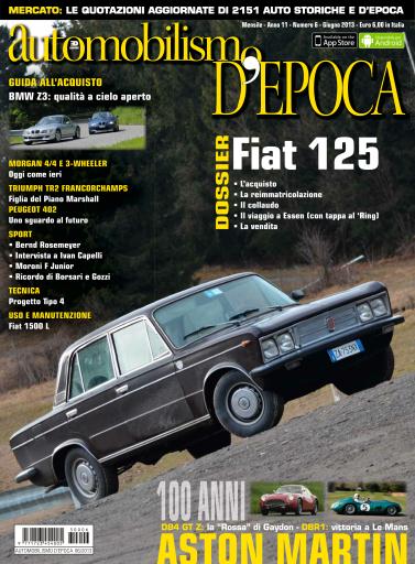 Automobilismo d'Epoca issue 