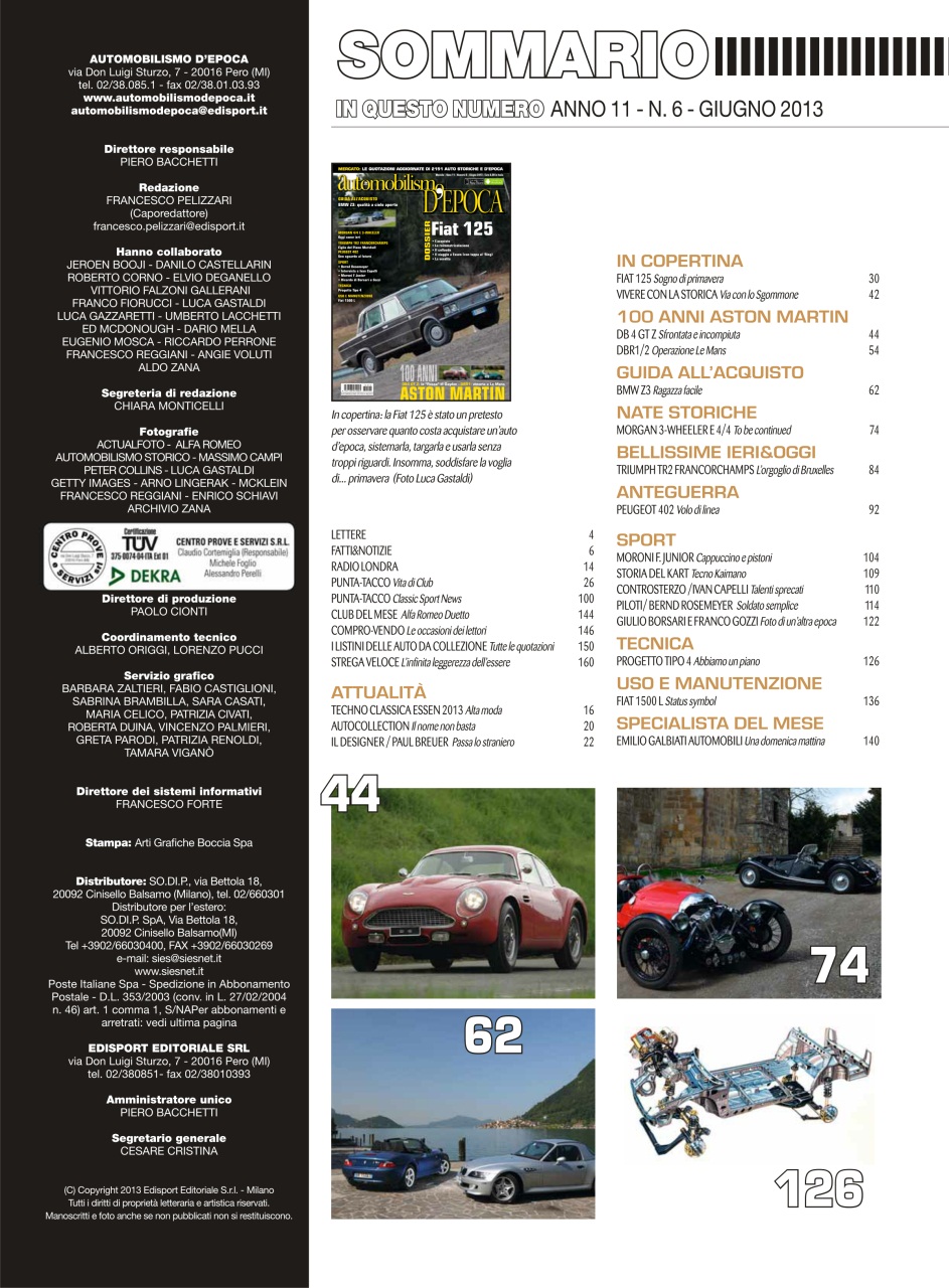 Automobilismo d'Epoca Preview Pages