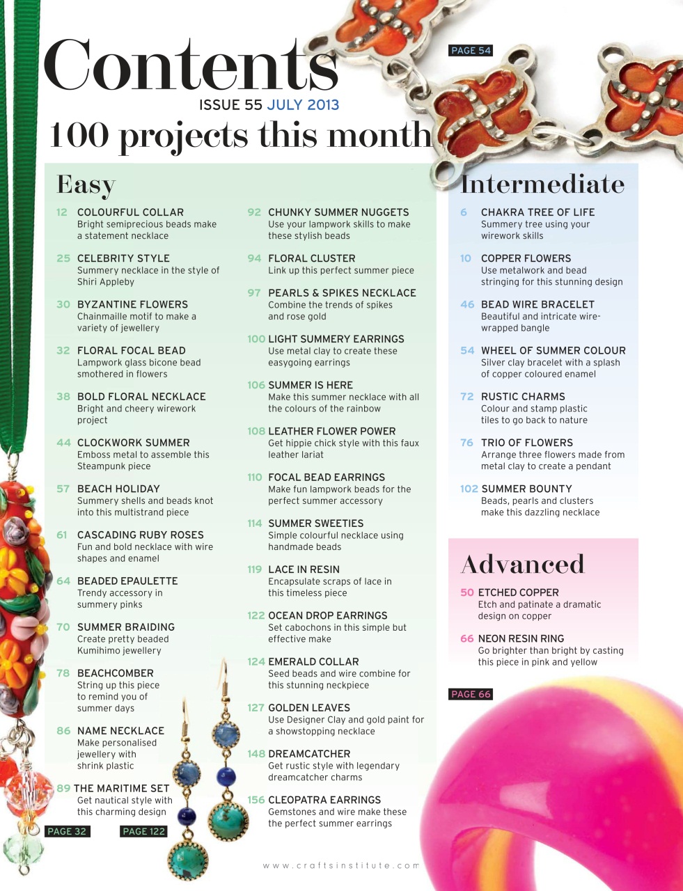 Making Jewellery Preview Pages