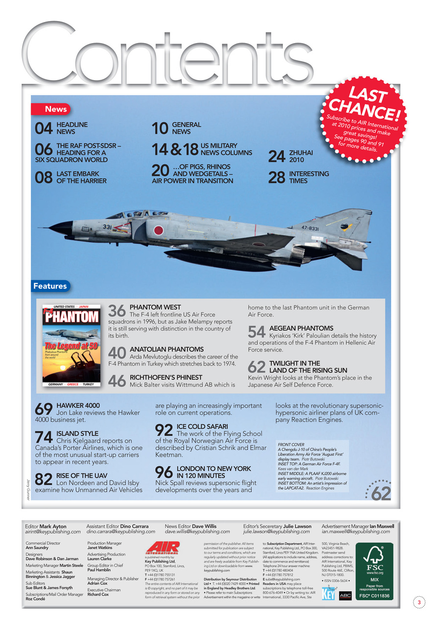 AIR International Preview Pages